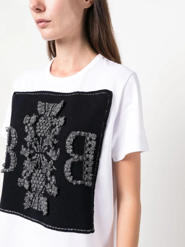 BARRIE Bロゴ Tシャツ Barrie Bロゴ Tシャツ | ホワイト | FARFETCH JP