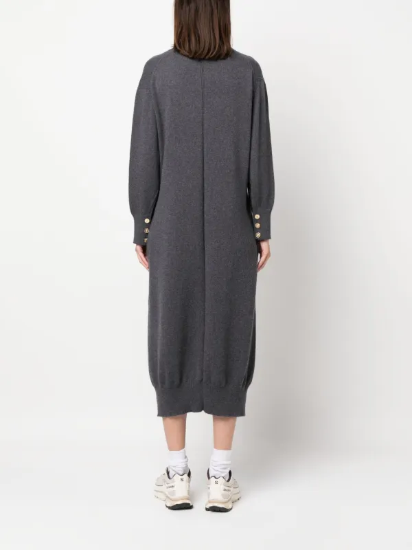 iconic knit dress Barrie Iconic Knit Midi Dress | Neutrals
