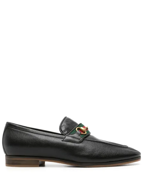 Gucci Horsebit-detail leather loafers