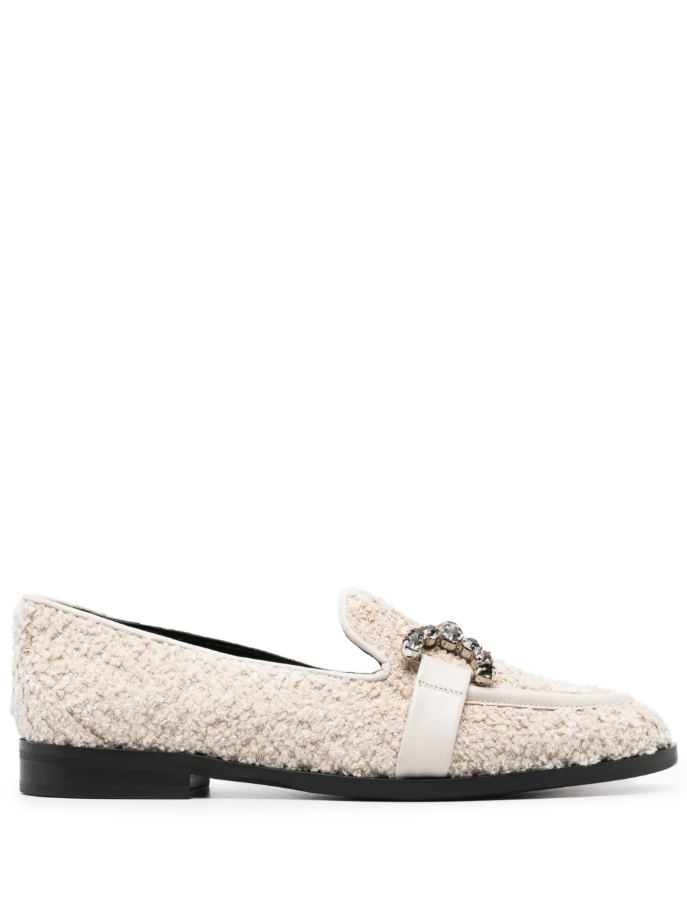 Joys fleece-texture loafers