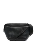 FENDI Shadow Diagonal leather belt bag - Black