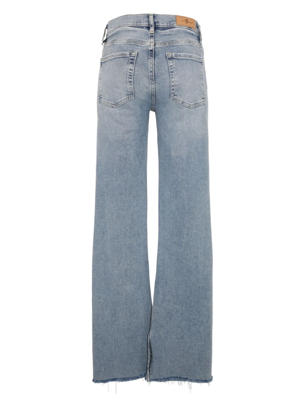 7 For All Mankind Bootcut Tailorless mid-rise jeans - Blauw