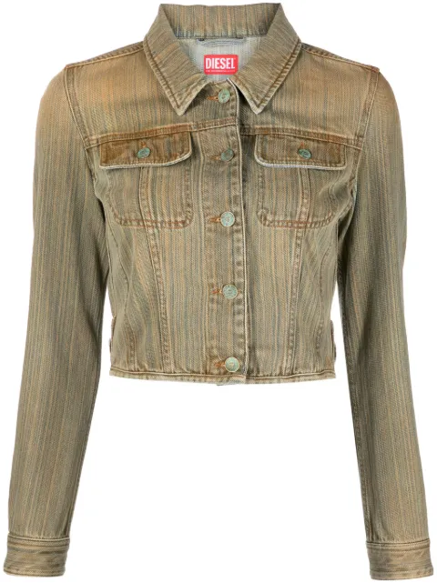 Diesel De-Slimmy cropped denim jacket