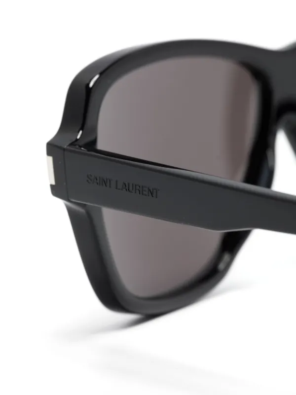 Saint Laurent Eyewear Carolyn オーバーサイズ サングラス | ブラック