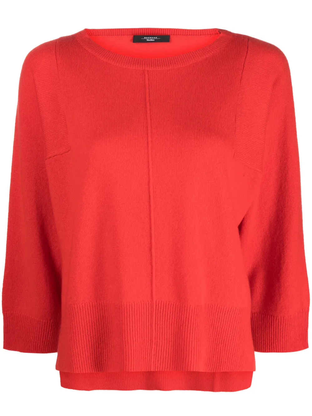 Max Mara Kasjmier top Rood