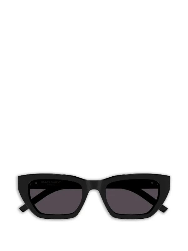 Saint Laurent Eyewear キャットアイ サングラス | ブラック | FARFETCH JP