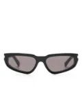 Saint Laurent Eyewear Nova oval-frame sunglasses - Black