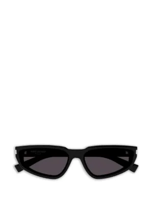Saint Laurent Eyewear キャットアイ サングラス | ブラック | FARFETCH JP