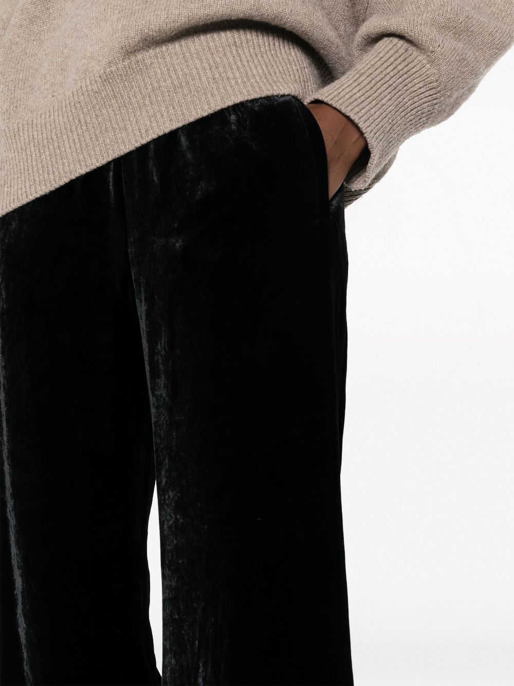 Ralph Lauren Collection Straight broek Zwart