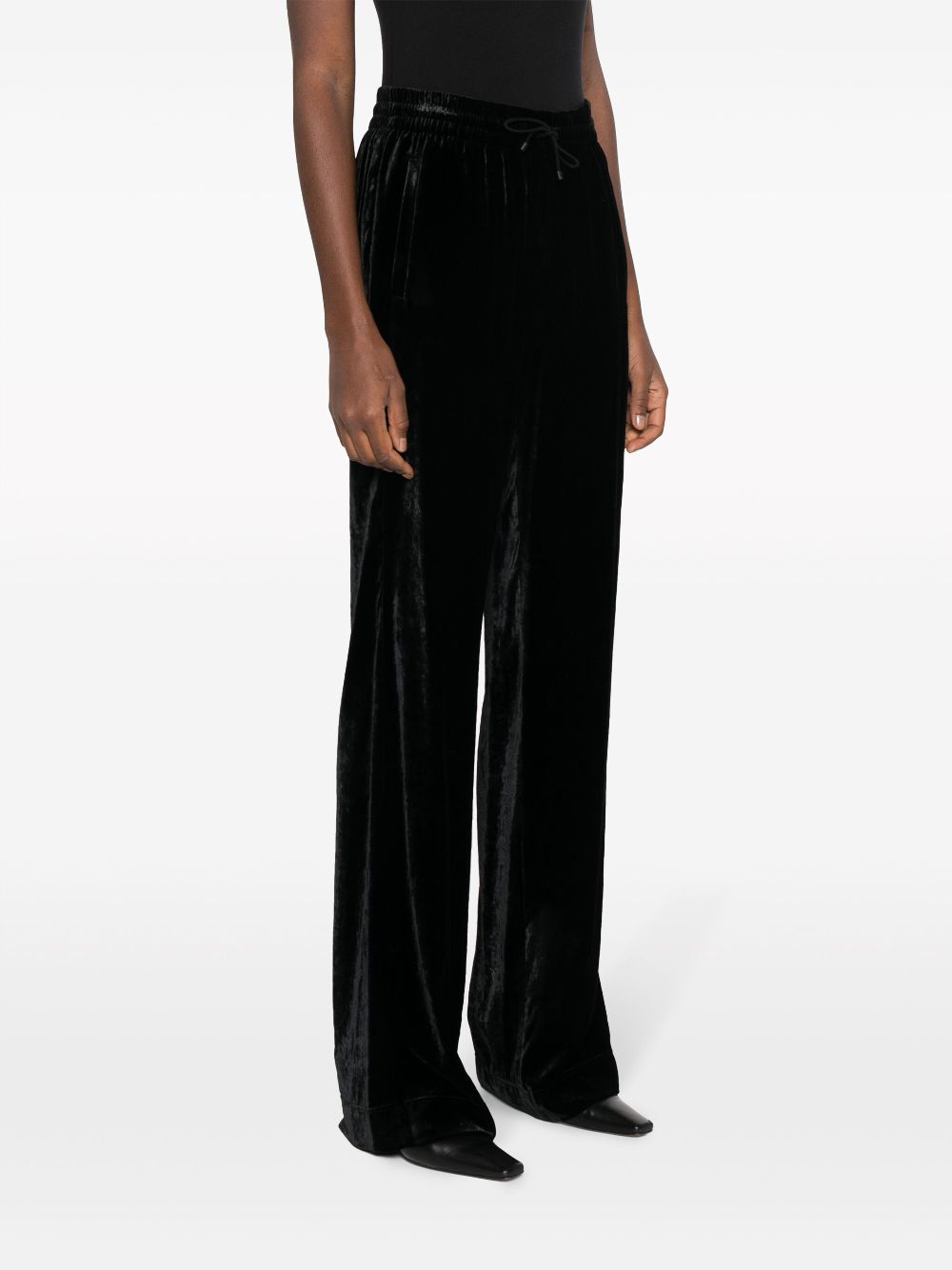 Ralph Lauren Collection straight-leg velvet trousers Women