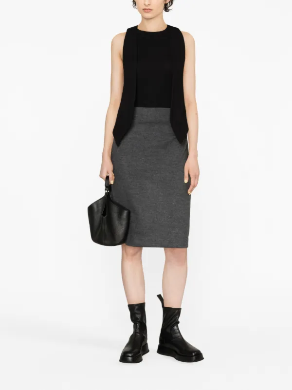 Vince wool cheap skirt