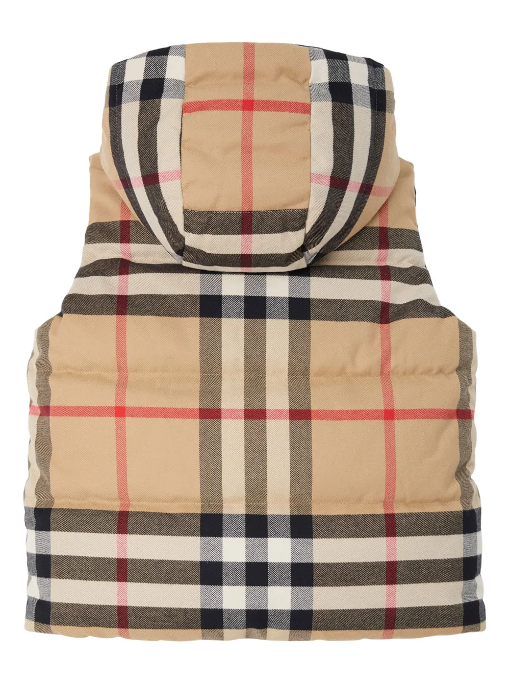 Burberry Kids チェック リバーシブル パデッドジャケット - Farfetch