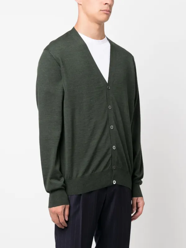 Merino wool shop v neck cardigan