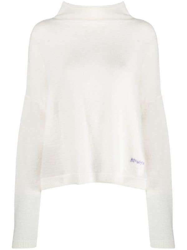 Bimba y Lola logo-embroidered Jumper - Farfetch