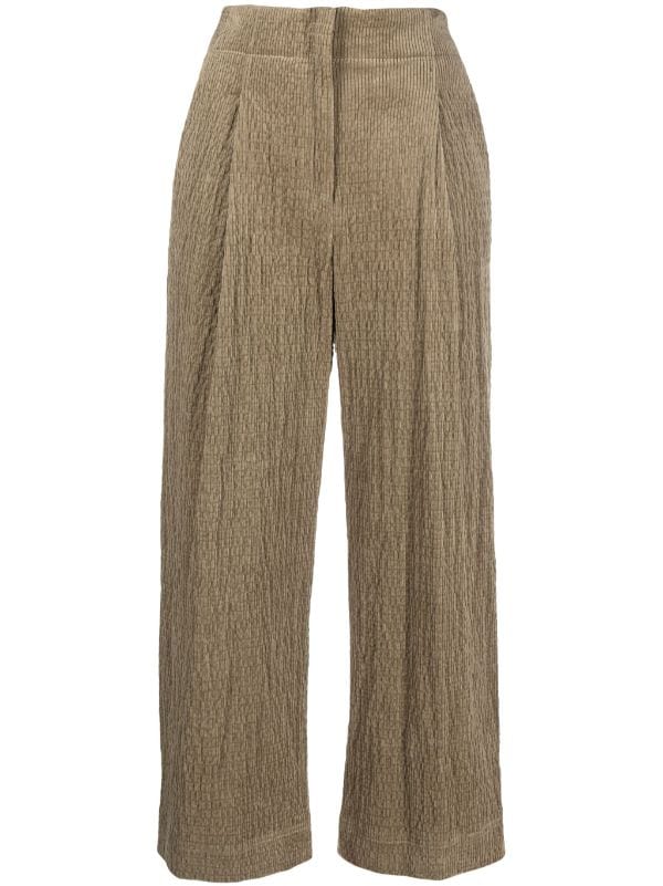 Bimba y Lola Corduroy straight leg Trousers Farfetch