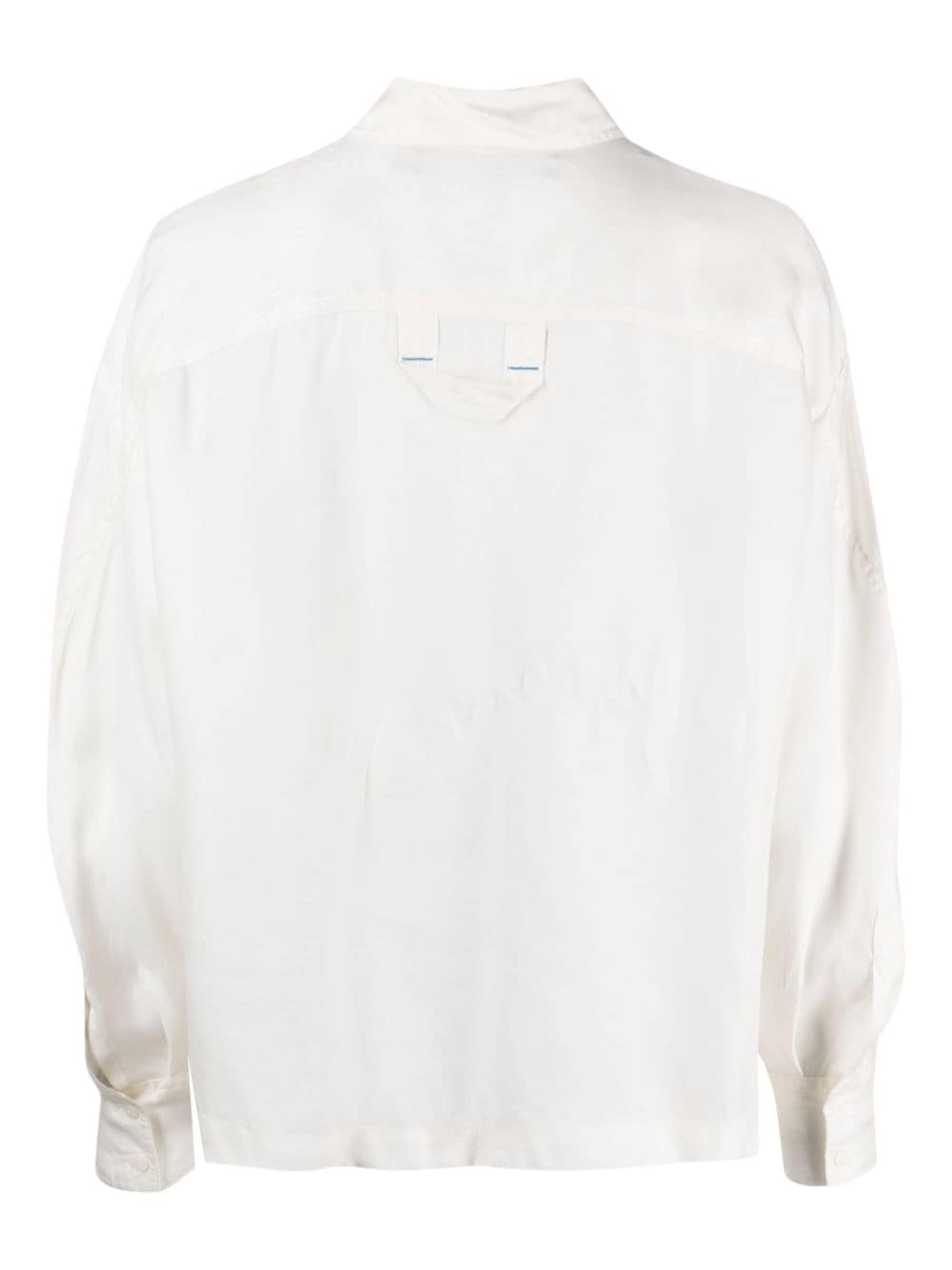 Bimba y Lola Blouse met contrasterend stiksel - Wit