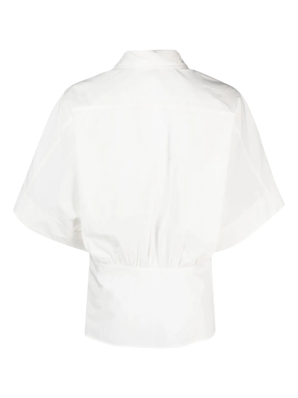 Bimba y Lola Geplooide blouse - Wit