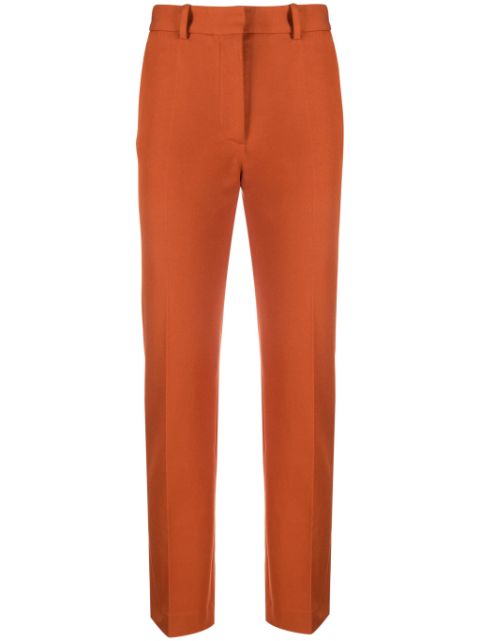 JOSEPH Coleman slim-fit cropped trousers