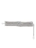 Blumarine logo-lettering cable-link chain necklace - Silver
