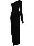 Rick Owens one-shoulder maxi dress - Black