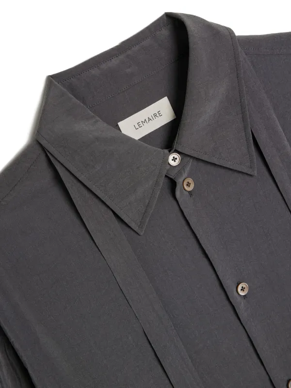 LEMAIRE ネクタイ シャツ | グレー | FARFETCH JP