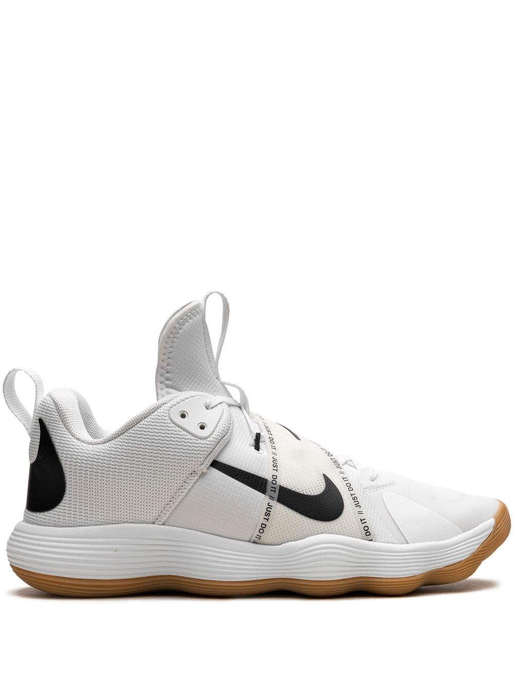 Nike Unisex React Hyperset Indoor Court Shoes In White