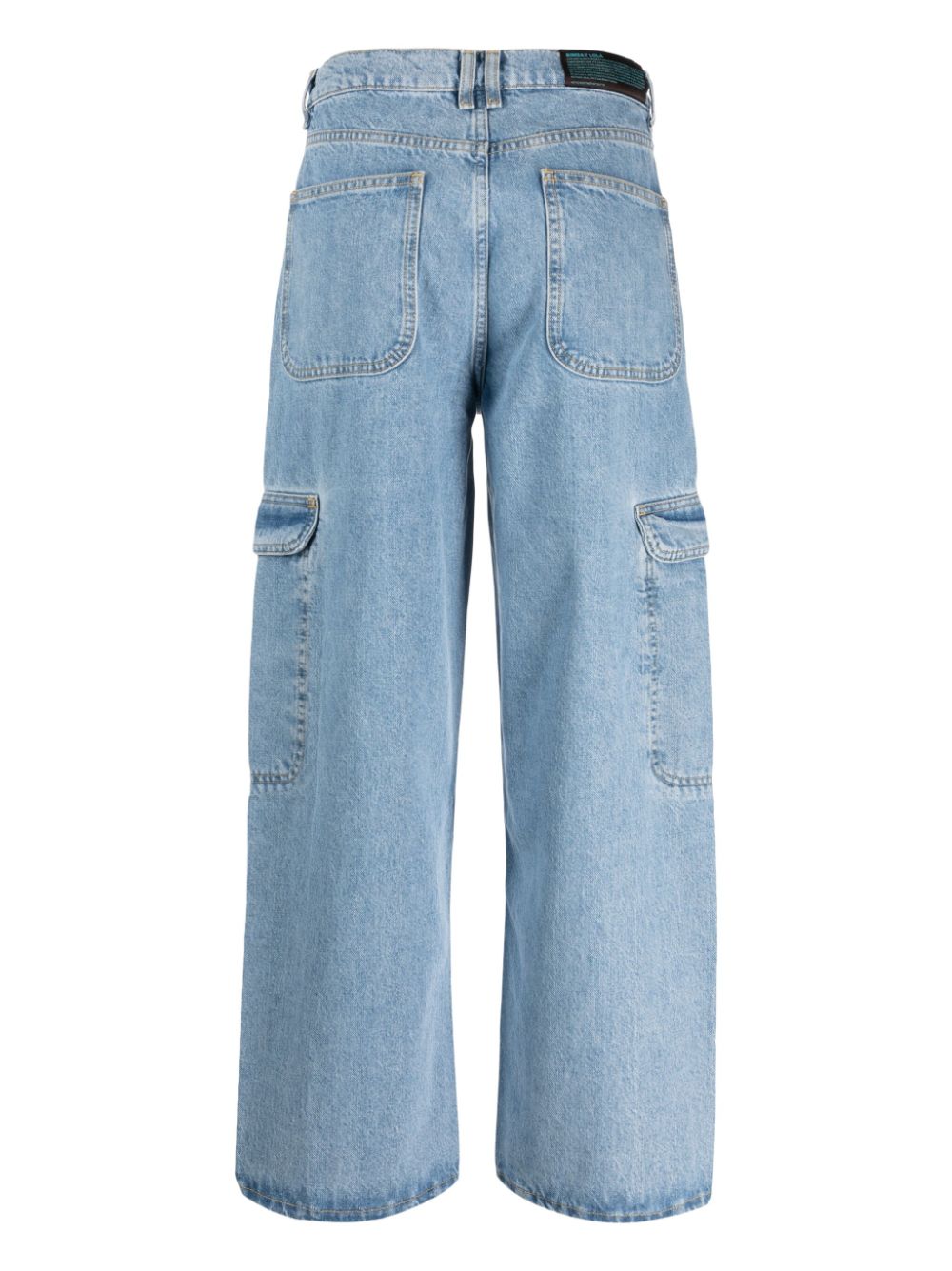 Bimba y Lola Jeans met wijde pijpen - Blauw