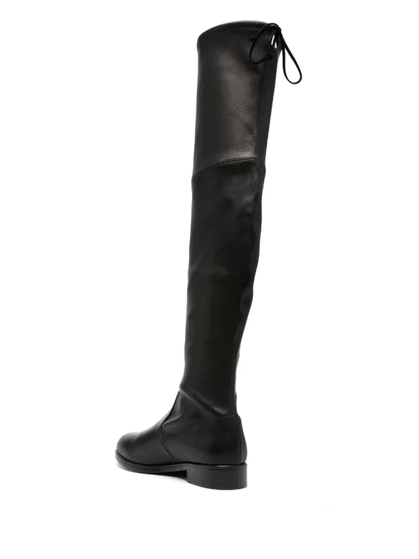 Stuart weitzman lowland hot sale boots leather