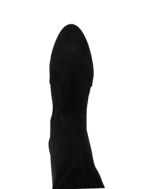 Stuart Weitzman Yulianaland 60mm tie-fastening suede boots YULIANALANDBOOTSG156SUS - 3