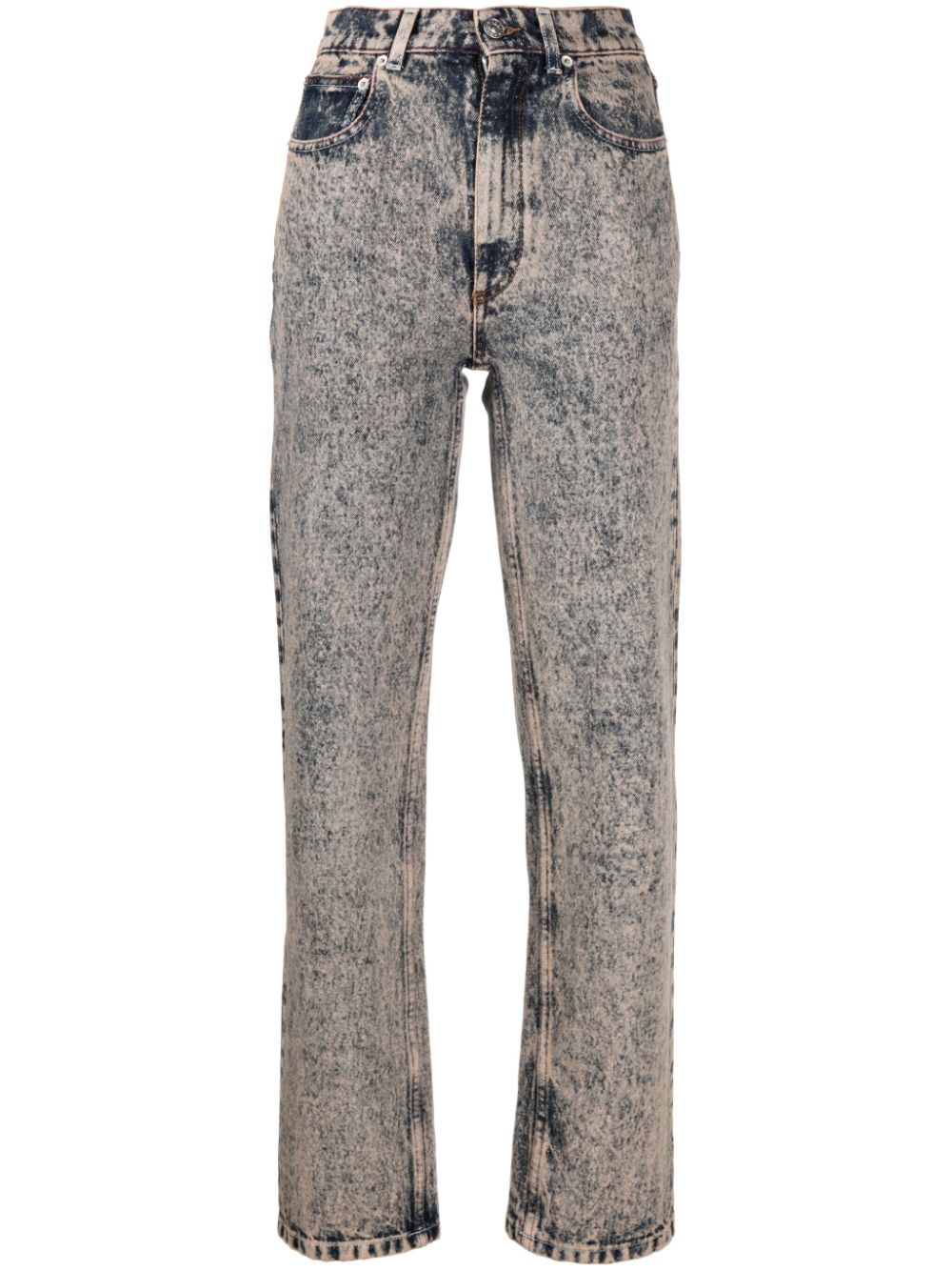 MARNI ACID-WASH SLIM-CUT JEANS