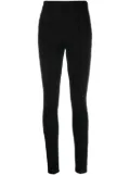 Max Mara high-waist slim-cut trousers - Black