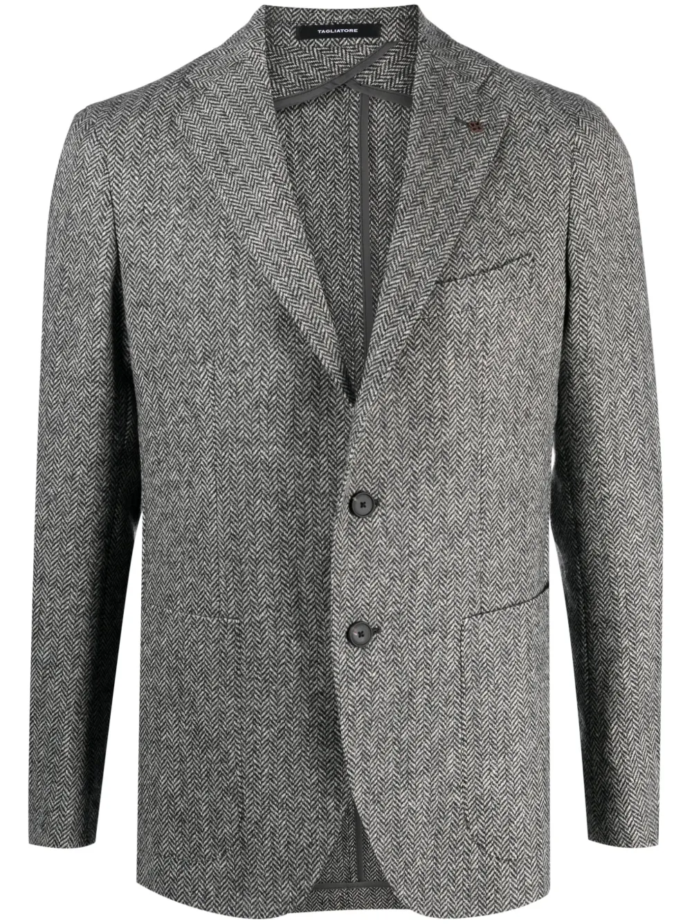 Tagliatore Men's Man Single Breast Jacket In Black