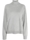 ARMARIUM mélange-effect roll-neck jumper - Grey