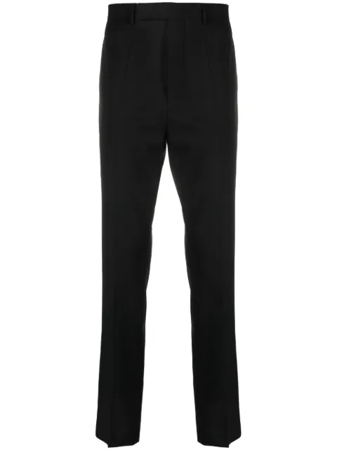 Rick Owens off-centre tapered-leg trousers