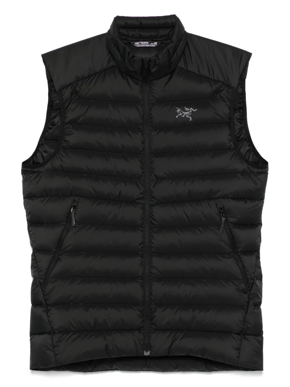 Arc'teryx logo-embroidered padded gilet | Black | Image 1
