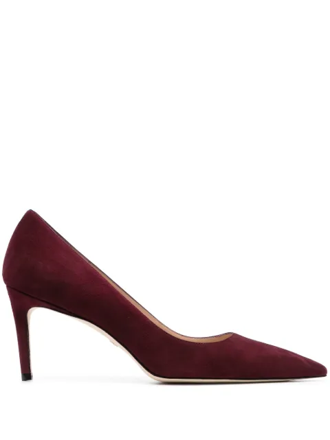 Stuart Weitzman Stuart 75mm suede pumps