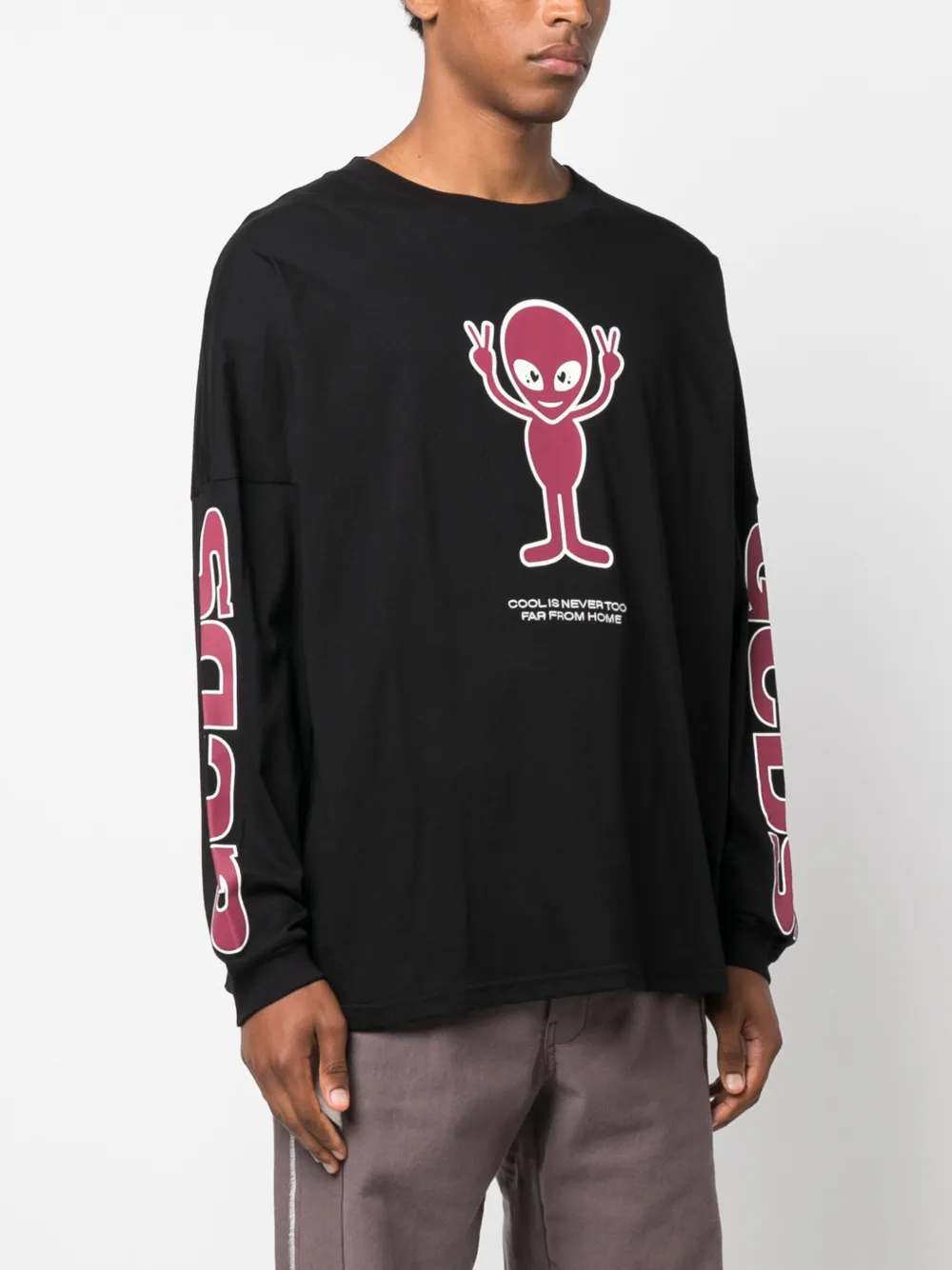 【関税込み】GCDS ブラック Tシャツ 3枚セット GCDS ロゴ Tシャツ | ブラック | FARFETCH JP
