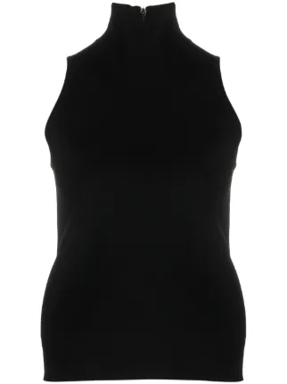 【MaxMara】美品！タートル　ハイネック　ノースリーブ　ブラック ハイネックノースリーブ|ブラック|三河産ニット - UZUiRO/公式