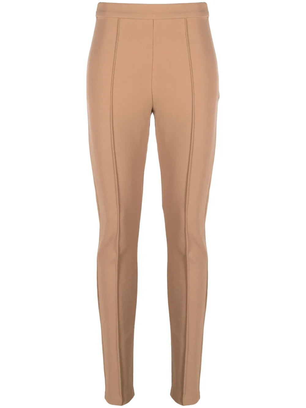Max Mara legging taille haute à détails de coutures | tons neutres | Image 1
