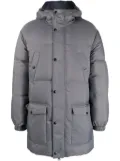 Yves Salomon reversible padded down coat - Blue