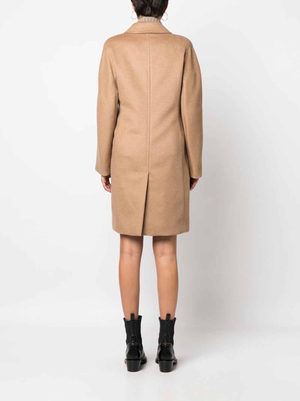 Max Mara Bingo camel-hair mid coat Women