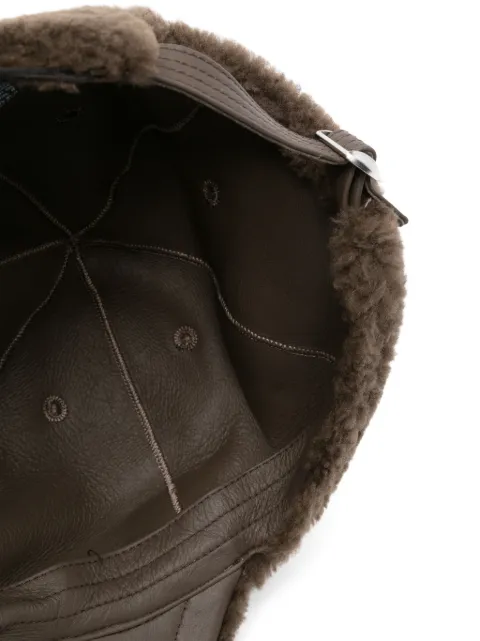 Yves Salomon shearling baseball cap 23WAA157XXMECL - 1