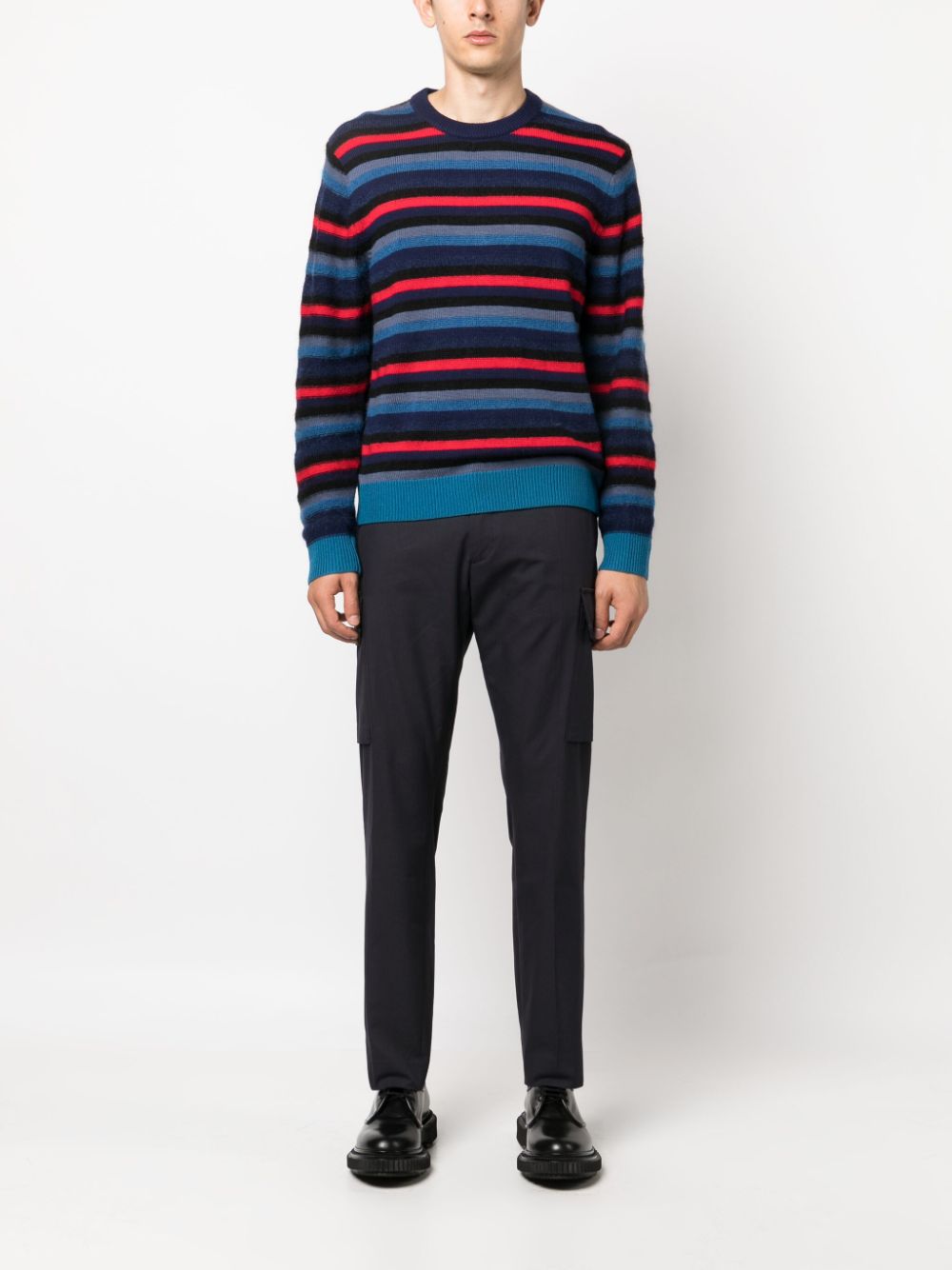 Paul Smith straight-leg cargo trousers - Blauw