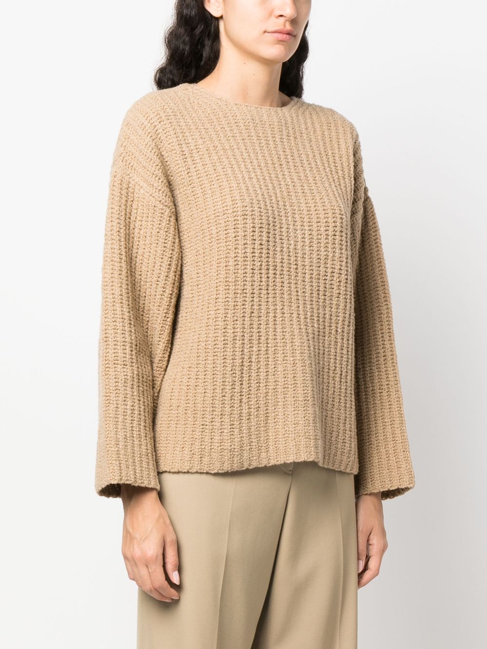 GANNI long-sleeved knitted jumper Women