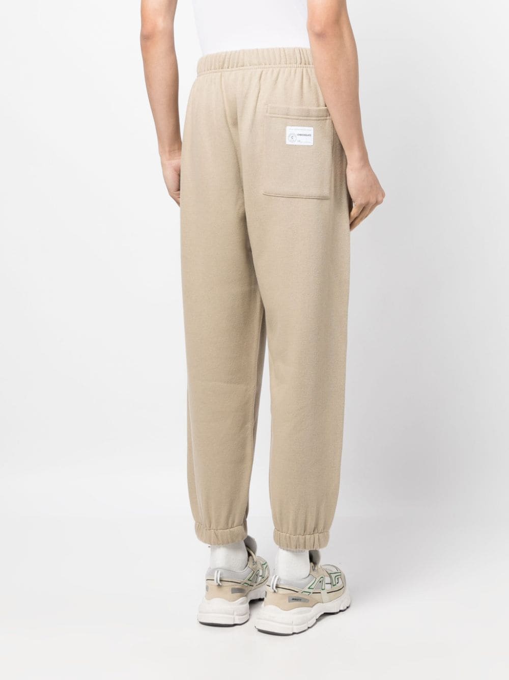 Shop Chocoolate Logo-patch Track Pants In Brown