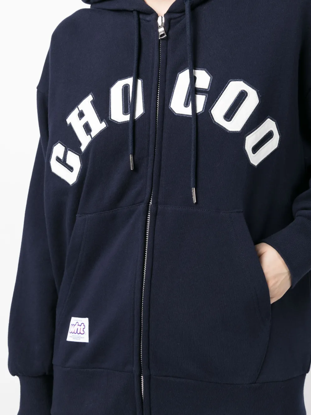 CHOCOOLATE Cropped hoodie Blauw
