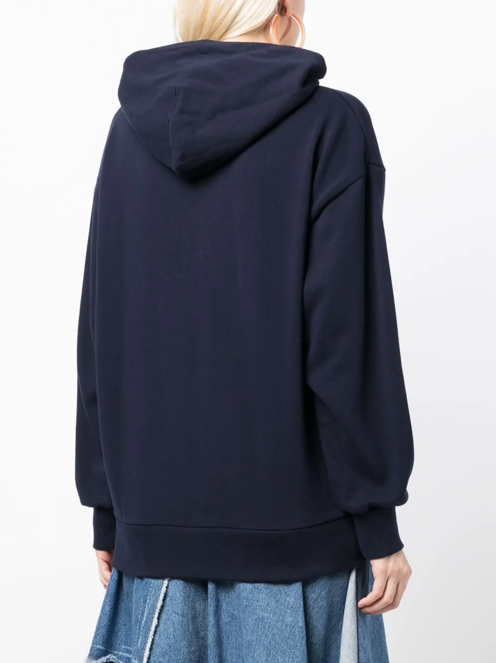 CHOCOOLATE Cropped hoodie Blauw