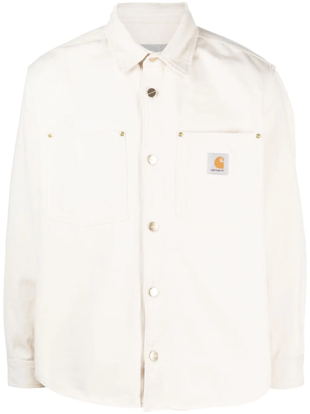 CARHARTT LOGO-PATCH COTTON SHIRT