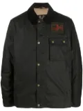 Barbour International B.Intl Steve McQueen wax jacket - Green