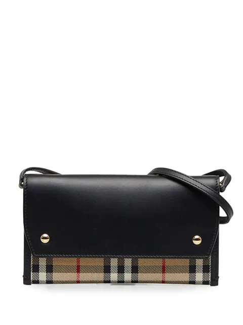 Burberry Pre-Owned Vintage check wallet case